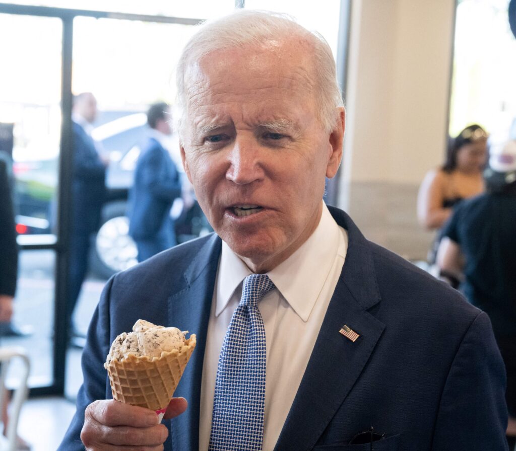 IRONY OR INTENTIONAL? Biden's exit letter released on National Ice ...